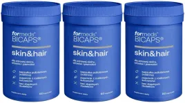 formeds-bicaps-skinandhair-180-kapsulek-wlosy-skora-paznokcie-biotyna-selen