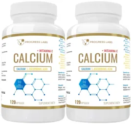 progress-labs-calcium-wit-c-odpornosc-zmeczenie-miesnie-kosci-2x120kaps
