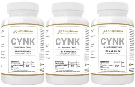 3-x-altopharma-cynk-15mg-antyoksydant-skora-wlosy-paznokcie-180-kapsulek