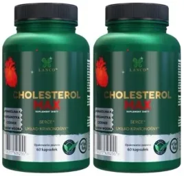 zestaw-2x-cholesterol-max-60-kaps-lanco