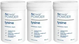 formeds-powder-lysine-produkcja-kolagenu-skora-paznokcie-wlosy-3x-60-porcji