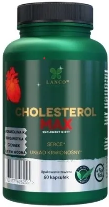 zestaw-2x-cholesterol-max-60-kaps-lanco
