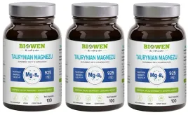 3x-biowen-taurynian-magnezu-z-witamina-b6-100-kaps-odpornosc-zmeczenie