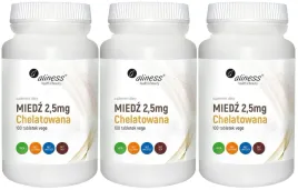 3-x-aliness-miedz-chelatowana-25mg-skora-wlosy-uklad-nerwowy-100-vege-tabl
