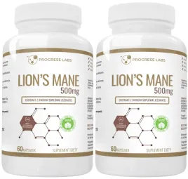 progress-labs-lion-s-mane-500mg-uklad-nerwowy-odpornosc-pamiec-2-x-60kaps