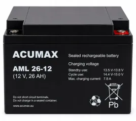 akumulator-bateria-acumax-aml26-12-12v-26ah-agm-aml-26-12-aml26-vrla-alarm