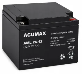 akumulator-bateria-agm-bezobslugowy-acumax-aml-26ah-12v-aml26-12-aml26-ups