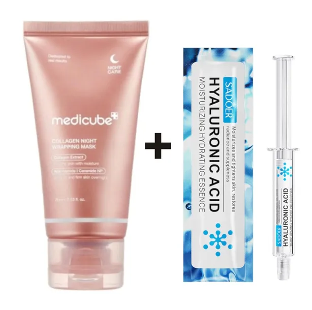 MEDICUBE COLLAGEN NIGHT WRAPPINK MASK KOSMETYKI KOREAŃSKIE 75ml