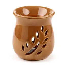 kominek-zapachowy-lisciaste-ornamenty-stylowy-brazowy-8-cm