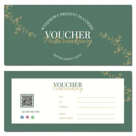 vouchery-podarunkowe-zielone-dl-mat-350g-kod-qr-projekt-gratis-50-sztuk