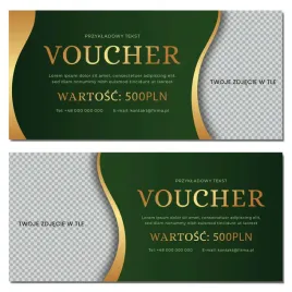 vouchery-upominkowe-zielone-zlote-matowe-350g-dl-projekt-gratis-250-sztuk