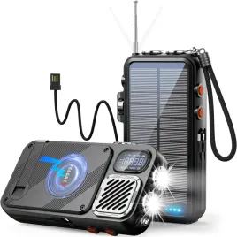 radio-przenosne-powerbank-solarny-feegar-16000mah-bluetooth-budowlane-ip65