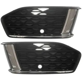 audi-a6-c8-2018-s-line-atrapa-kratka-zderzaka-chrom-lewa-prawa-komplet