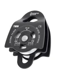 bloczek-singing-rock-pulley-twin-roll-black