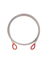 lonza-singing-rock-steel-lanyard-180-red