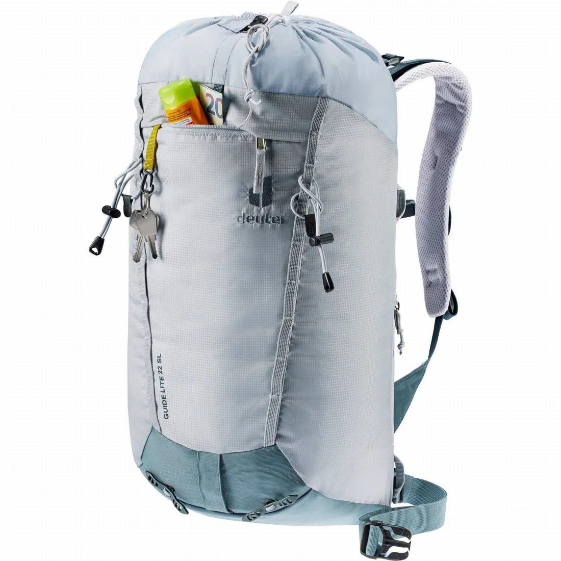 plecak-deuter-guide-lite-22-sl-tin-teal-szary-stan-nowy