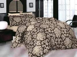 posciel-satynowa-160x200-orientalna-ornamenty-brazowa-bezowa-valentini