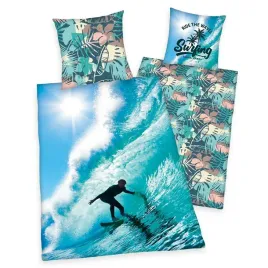 posciel-140x200-surfer-hawaje-poszewka-morska-nieb