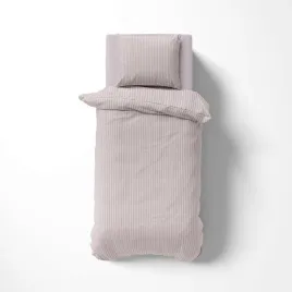 posciel-adamaszkowa-140x200-pudrowa-rozowa-jednobarwna-paski-1-cm-pure