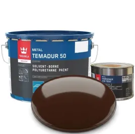 tikkurila-temadur-50-brazowy-ral-8017-farba-poliuretanowa-zestaw-3l