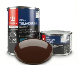 tikkurila-temadur-50-brazowy-ral-8017-farba-poliuretanowa-zestaw-1l