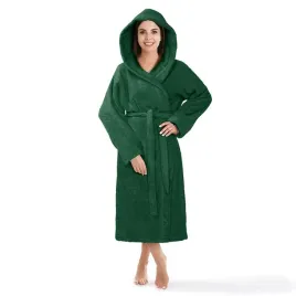szlafrok-z-kapturem-frotte-robin-xxl-zielony-butelkowy-bawelniany-hotelowy