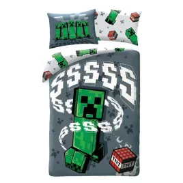 posciel-140x200-minecraft-gra-szara-zielona-poszewka-70x90-kids-halantex
