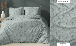 posciel-160x200-mietowa-kwiatki-zapinana-na-suwak-karo-bawelna-max