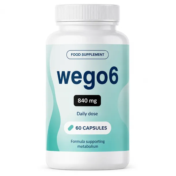 Wego6 – suplement z tamaryndowcem i zieloną herbatą, 60 kapsułek