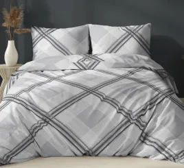 posciel-satynowa-160x200-szara-kratka-zapinana-na-suwak-karo-satin