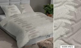 posciel-satynowa-160x200-bezowa-geometria-zapinana-na-suwak-karo-satin