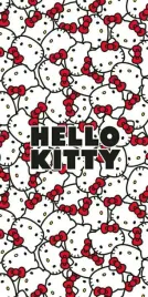 recznik-plazowy-70x40-hello-kitty-kotki-kokardki-czerwone-bialy-czarny