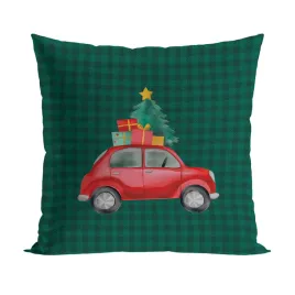 krata-z-samochodem-bajkowe-swieta-poszewka-velvet-40x40cm-kolor-zielony