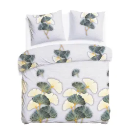 posciel-flanelowa-160x200-szara-zielona-liscie-milorzebu-flanelove
