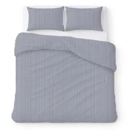 posciel-z-kory-200x220-biala-w-niebieskie-paski-klasyczny-kora-home