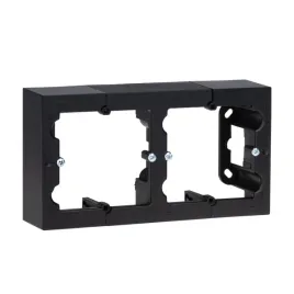 simon-10-adapter-natynkowy-podwojny-czarny