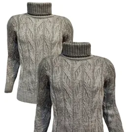 golf-meski-cieply-sweter-pleciony-szary-xxl