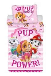 posciel-140x200-psi-patrol-paw-skye-everest-marshall-rozowa-poszewka-70x90