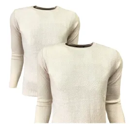 sweter-meski-klasyczny-casual-ecru-xxl