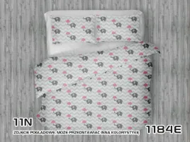 posciel-100x135-sloniki-szare-zygzak-bialy-parasol-rozowy