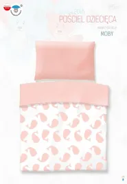 posciel-90x120-moby-biala-koralowa-groszki-7791