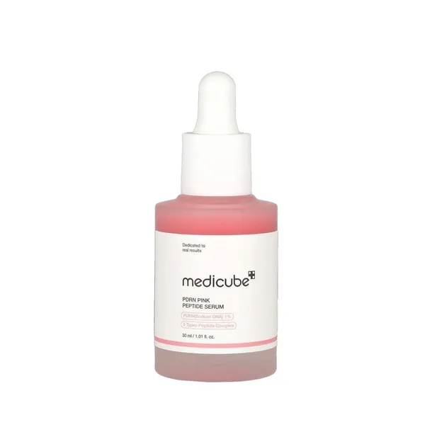 MEDICUBE PDRN PINK PEPTIDE SERUM UJĘDRNIAJĄCE Z PEPTYDAMI KOREAŃSKIE 30ml