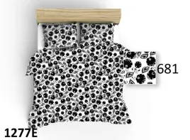 posciel-160x200-biala-lowicka-kwiaty-czarne