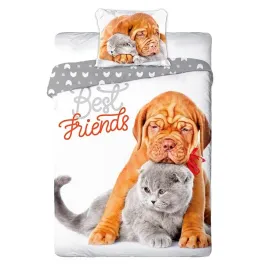 posciel-140x200-piesek-i-kotek-pies-kot-best-friends-szczeniaczek