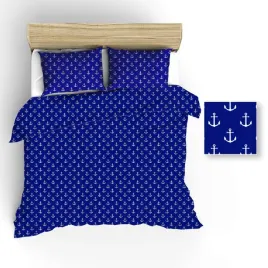 posciel-90x120-granatowa-kotwice-biale