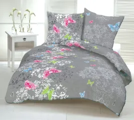 posciel-z-kory-160x200-szara-motylki-kolorowe-ornament-na-guziki-bawelniana