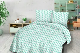 posciel-satynowa-220x200-biala-mietowa-grochy-satynlove