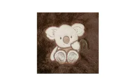 kocyk-dzieciecy-95x95-mis-koala-18-brazowy-ciemny