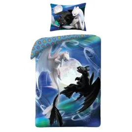 posciel-140x200-dragon-smoki-jak-wytresowac-smoka-niebieska-poszewka-70x90