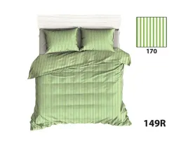 poszewka-40x40-paski-seledynowe-biale